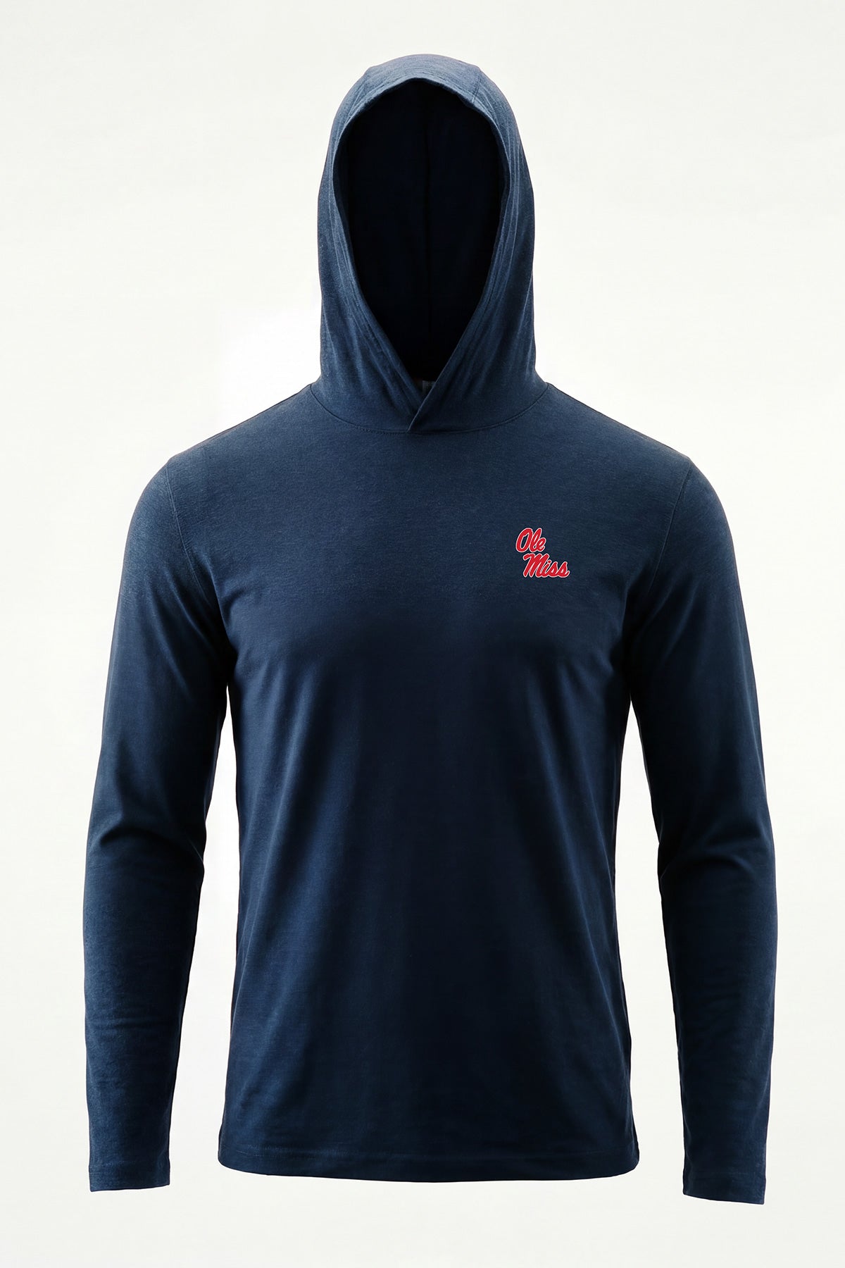 Ole Miss Logo Flex Form Mens Hoodie