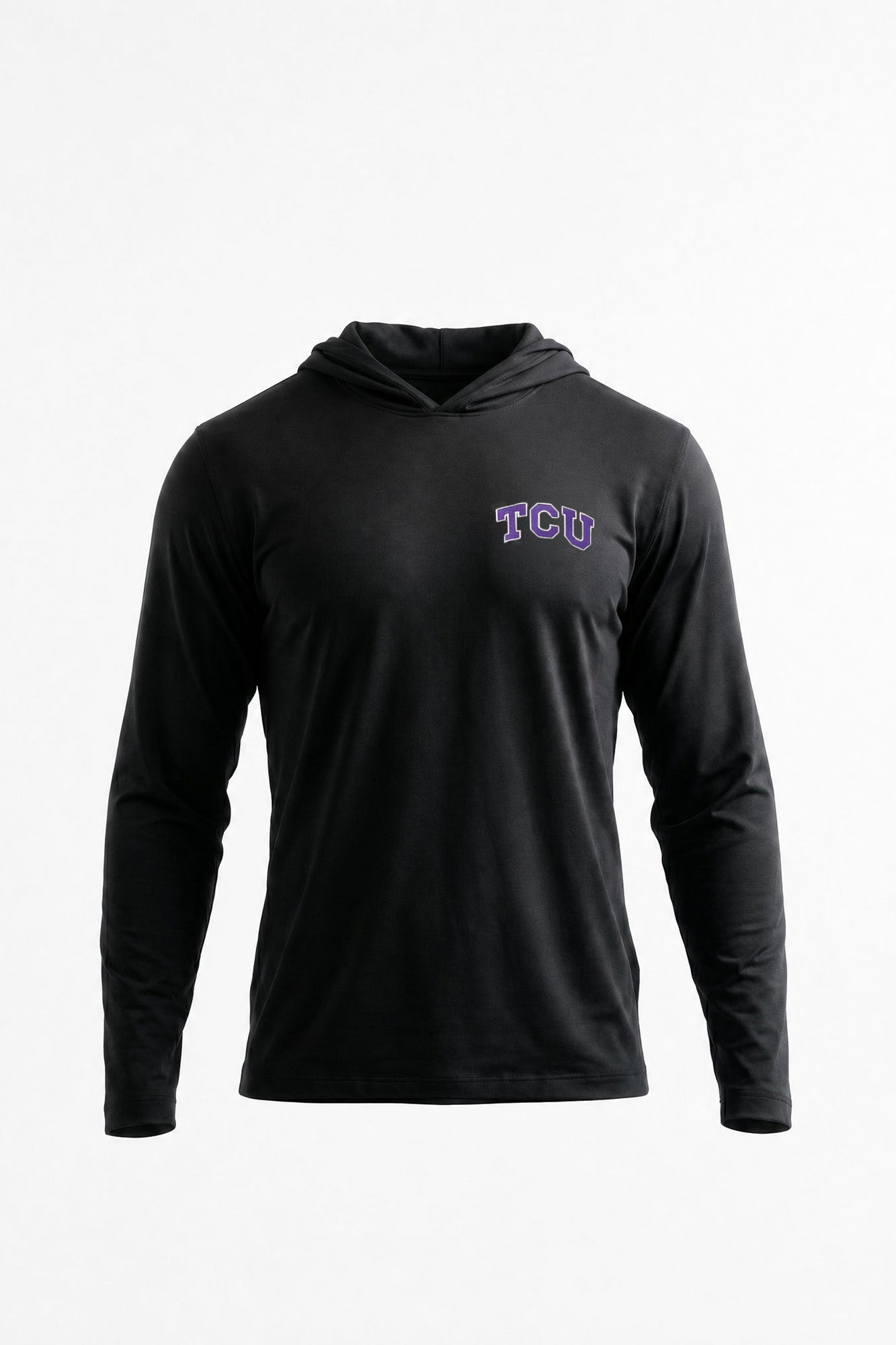 TCU Logo Flex Form Mens Hoodie