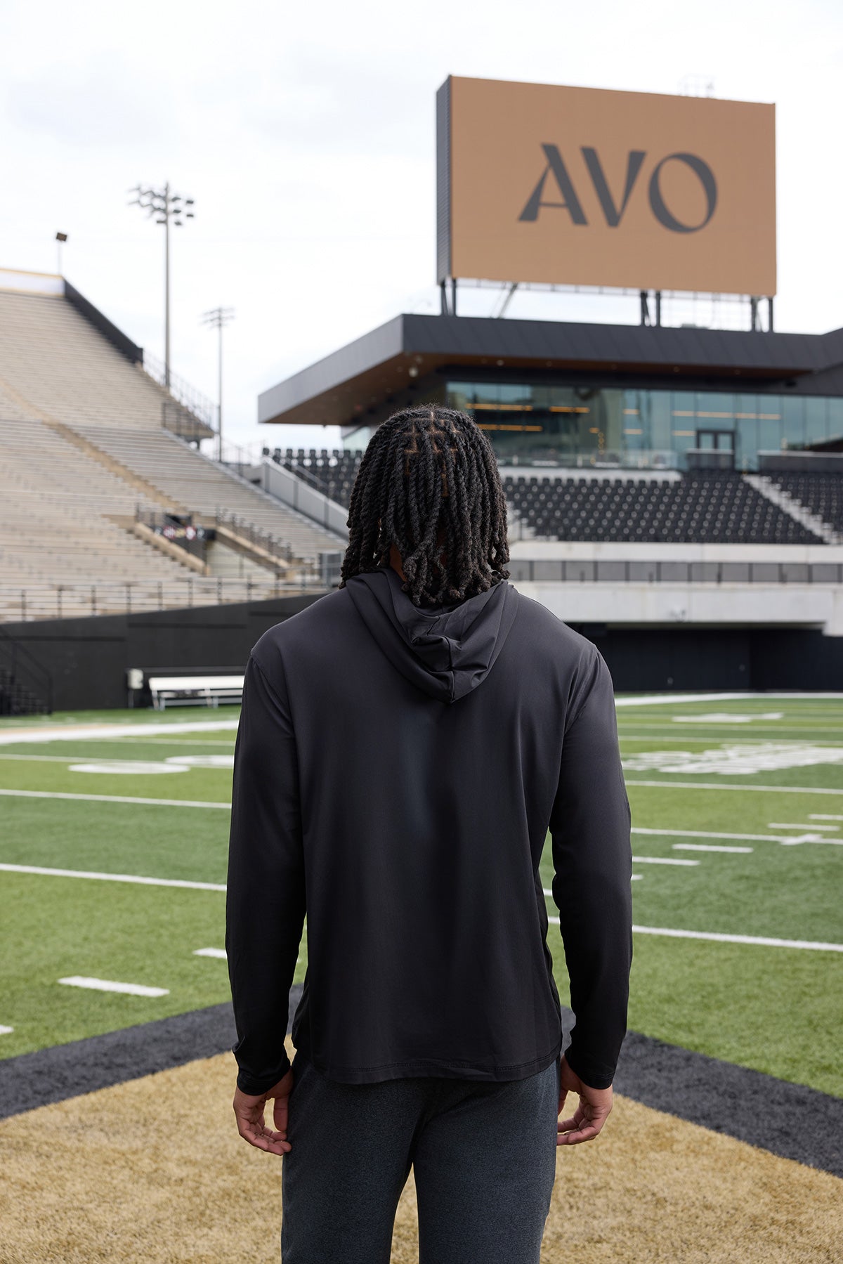 VANDY Logo Flex Form Mens Hoodie