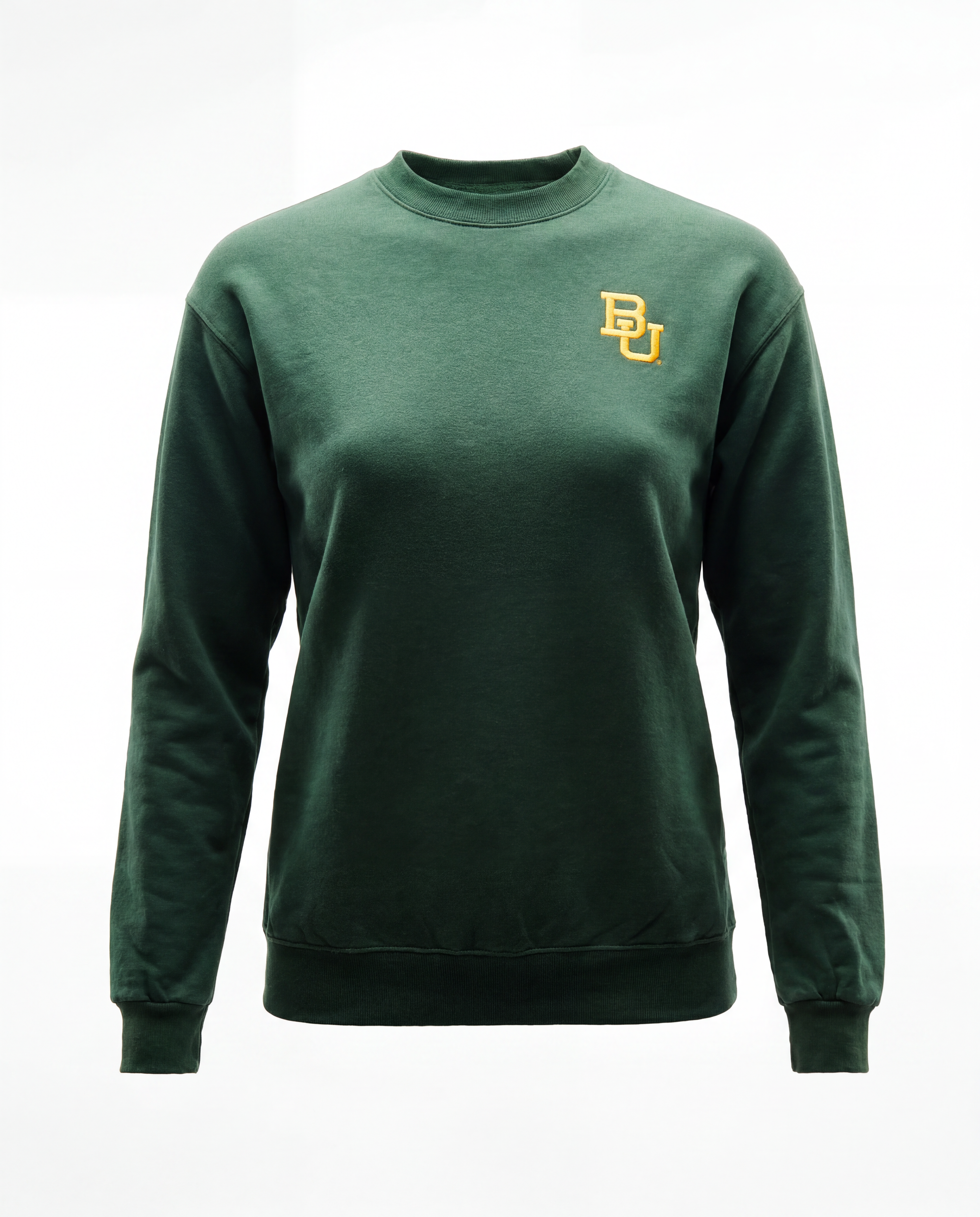Baylor Logo Softest Fleece Crewneck Womens Sweatshirt