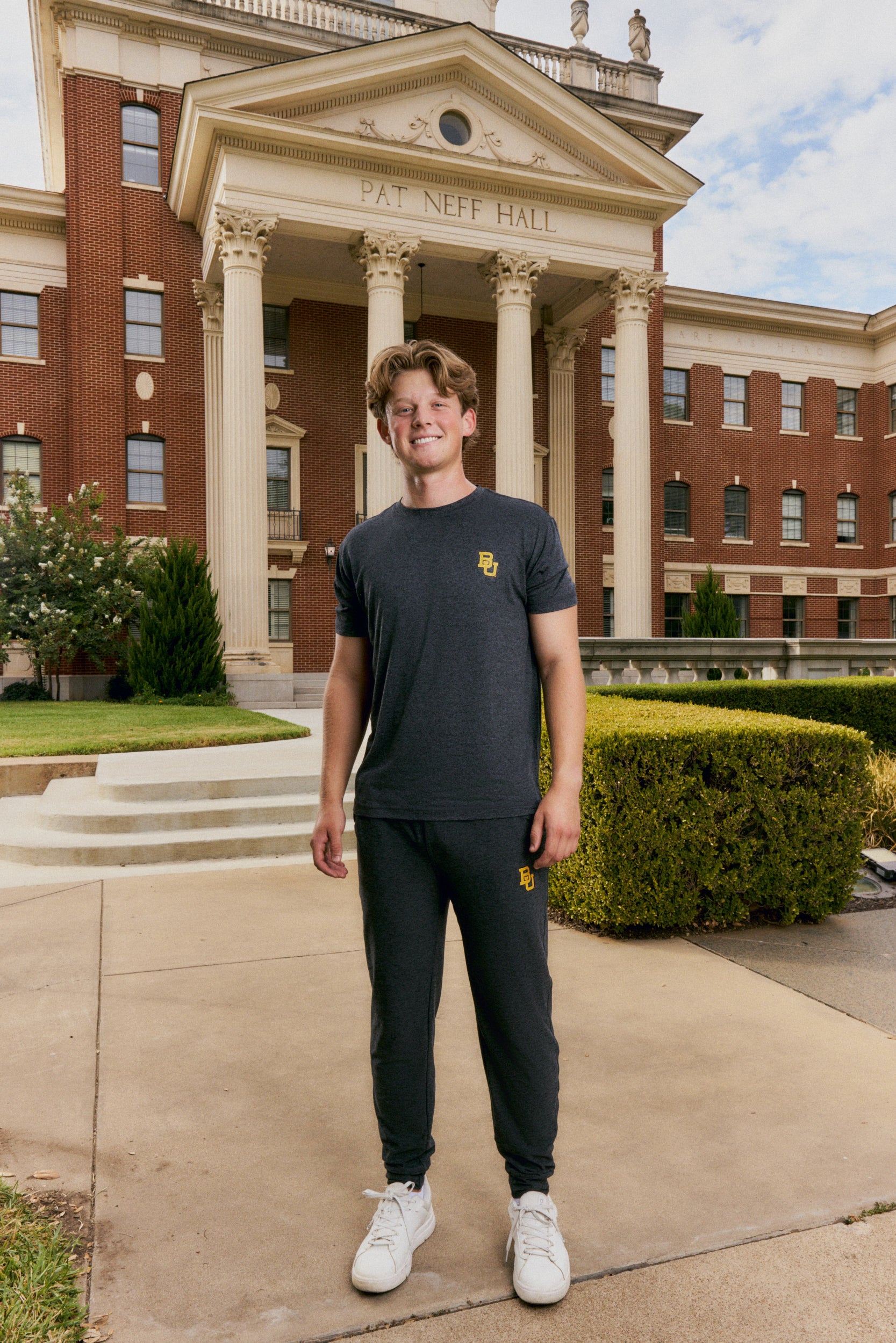 Baylor Logo FlowKnit Mens Tee