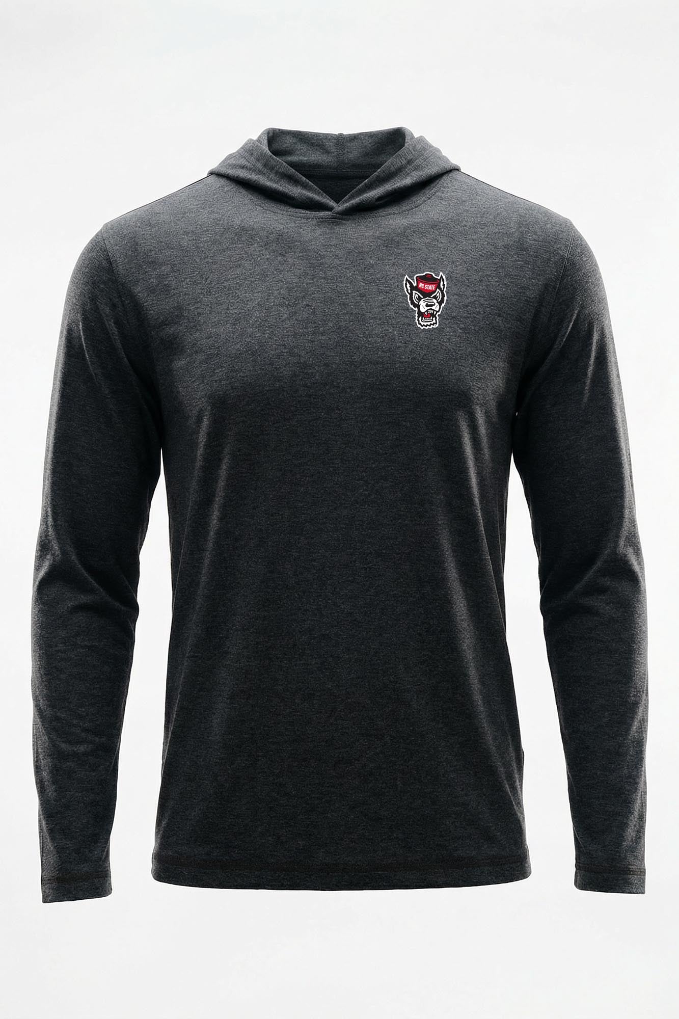 NC State Logo FlowKnit Mens Hoodie