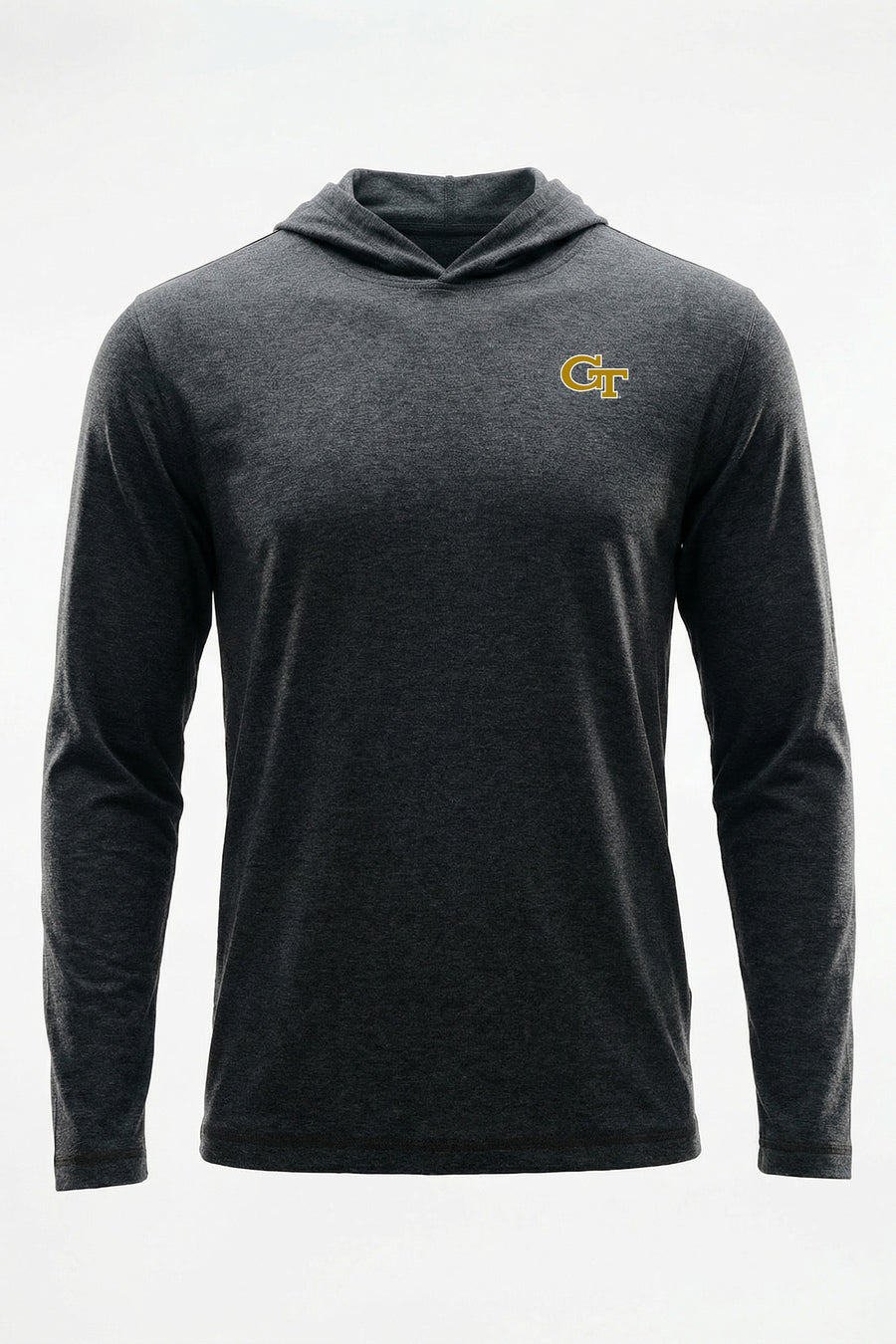 Georgia Tech Logo FlowKnit Mens Hoodie