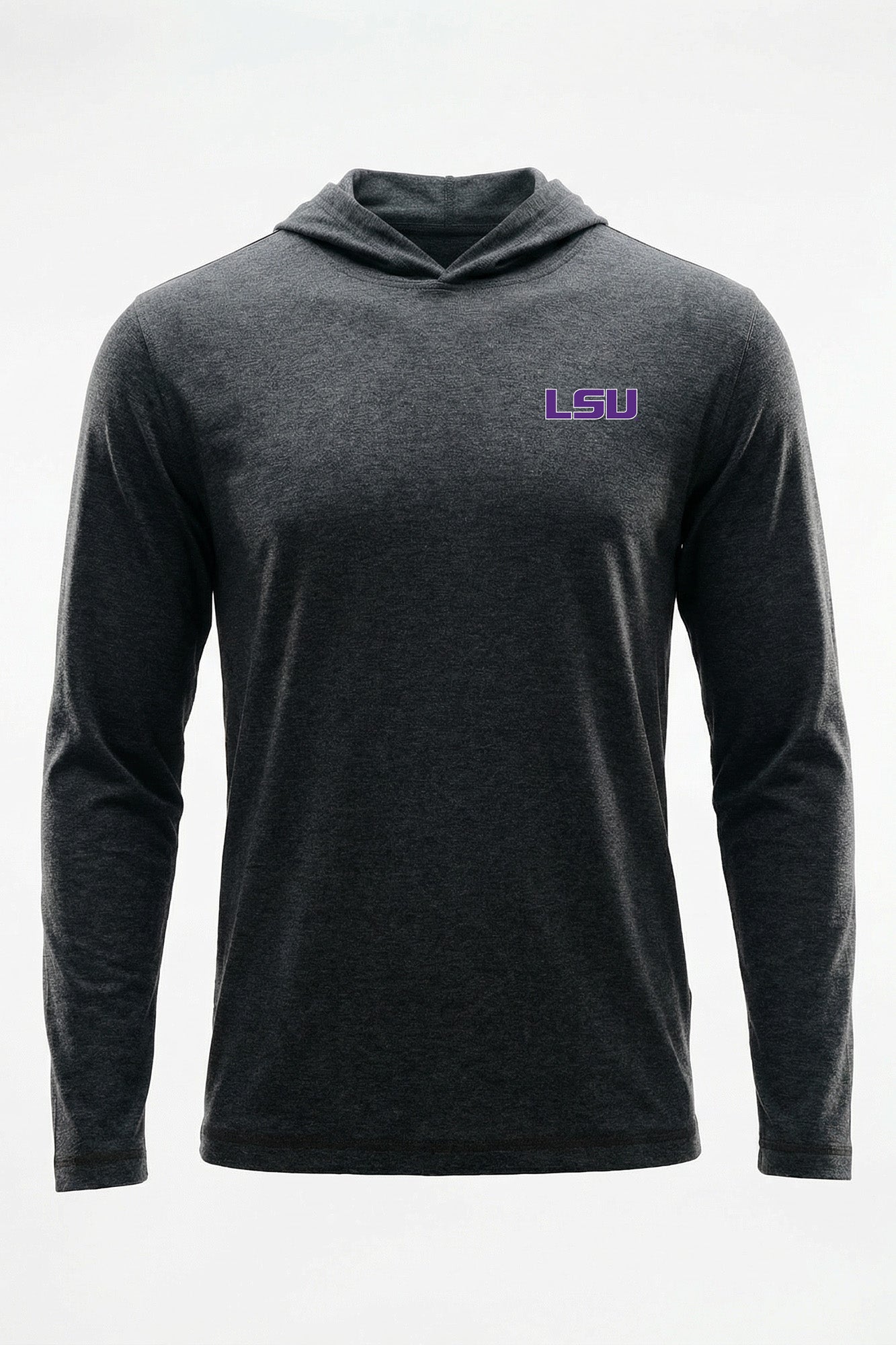 LSU Logo FlowKnit Mens Hoodie