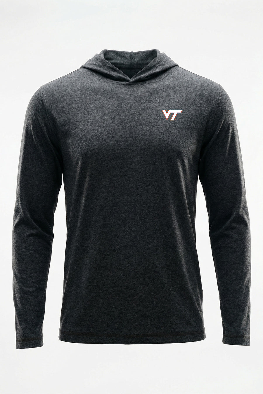 Virginia Tech Logo FlowKnit Mens Hoodie