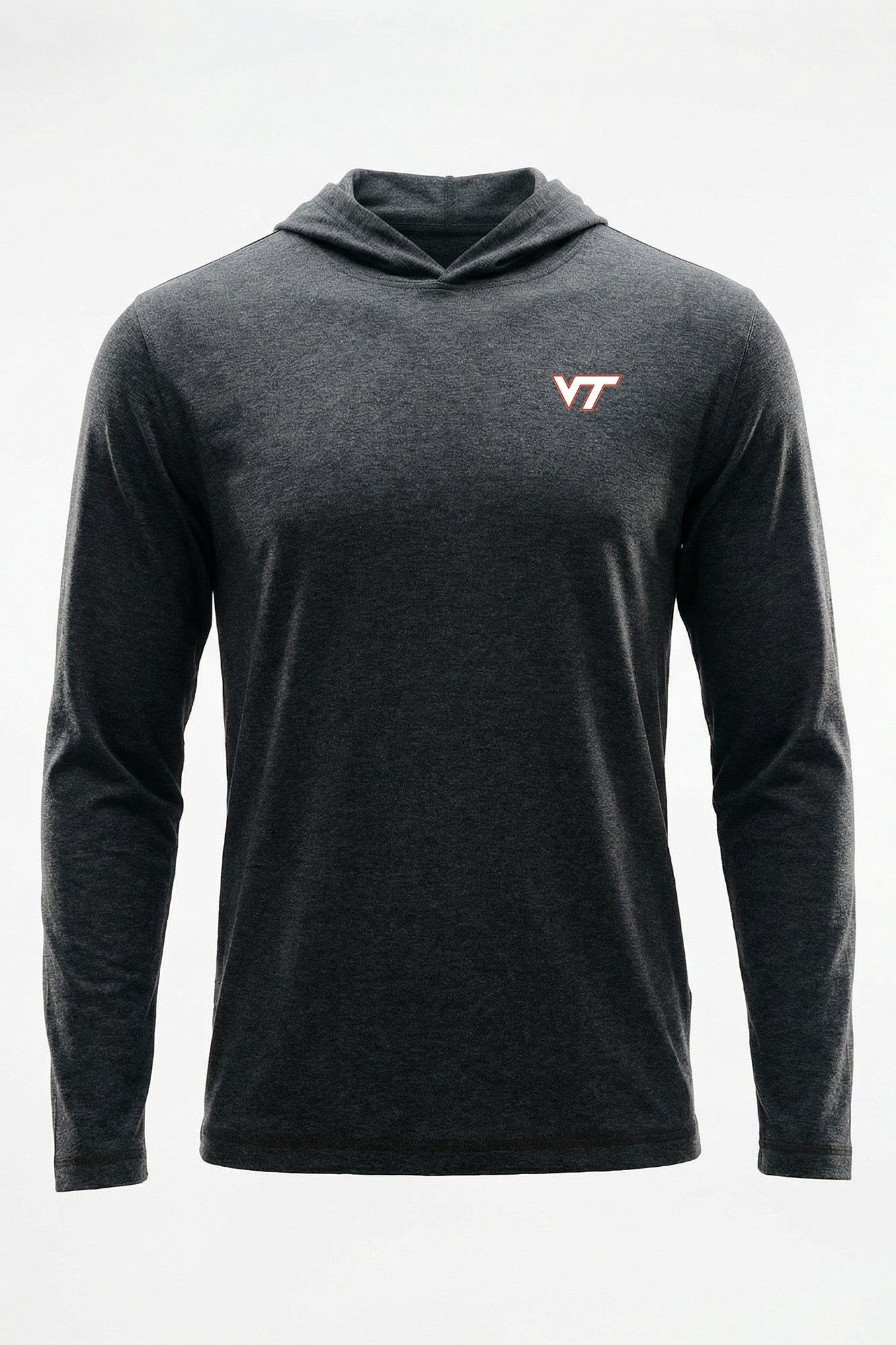 Virginia Tech Logo FlowKnit Mens Hoodie