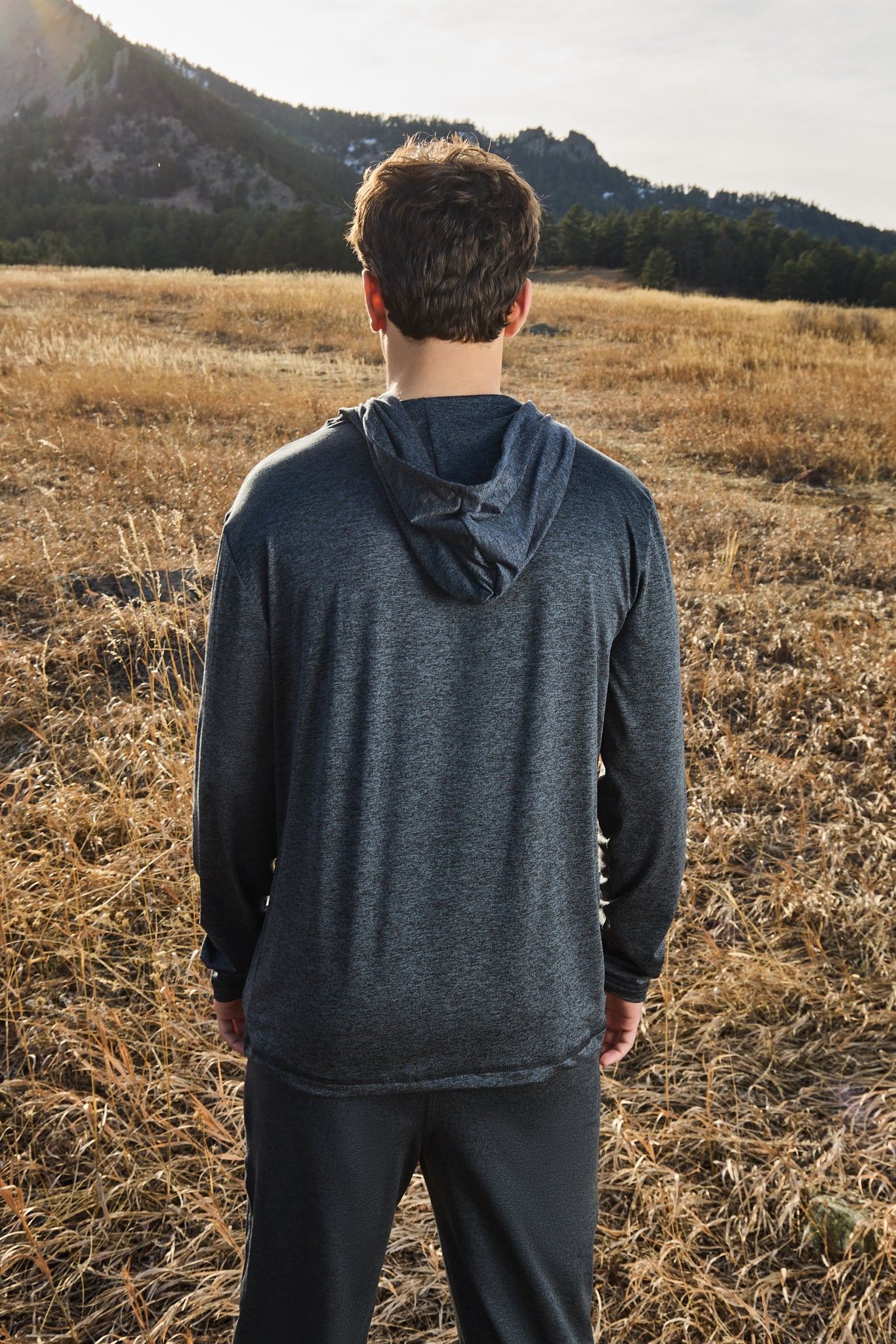 Colorado Logo FlowKnit Mens Hoodie