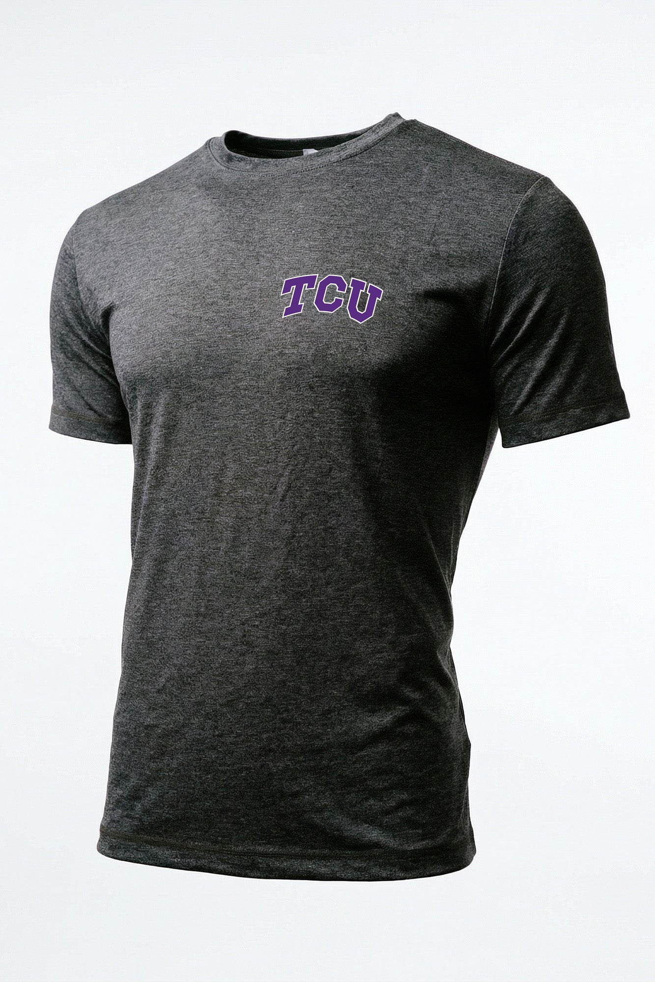 TCU Logo FlowKnit Mens Tee