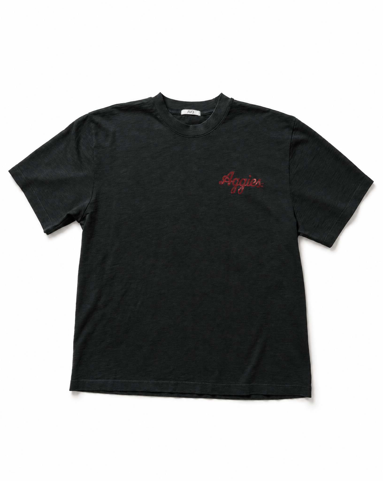Texas A&M Men's TSJ Slub Jersey Men’s Concert Tee with Embossed Logos