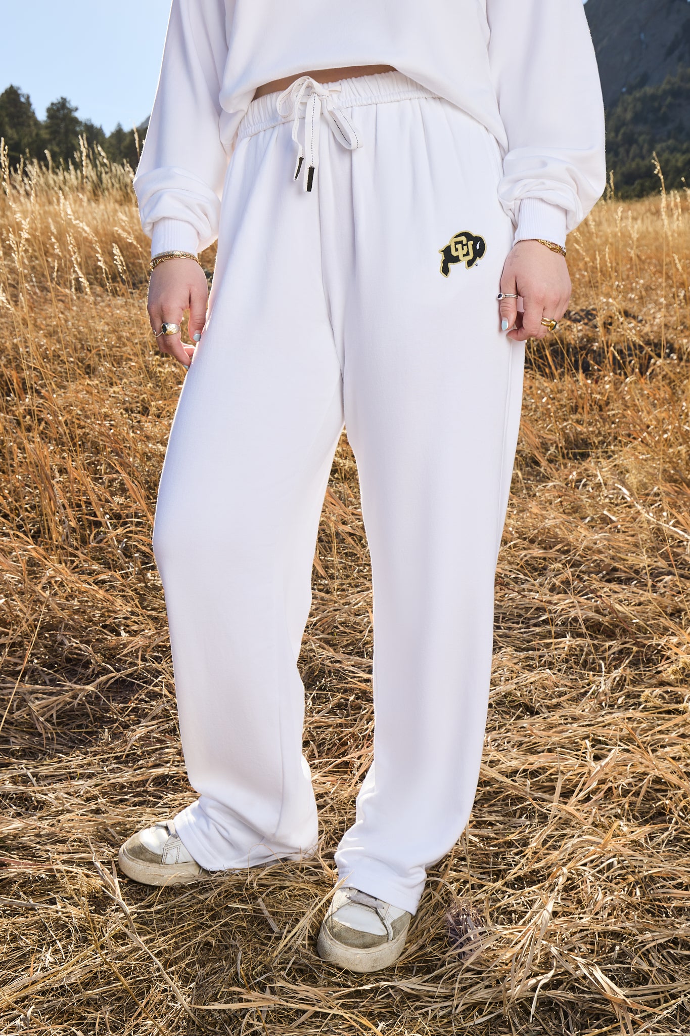 Colorado Logo Softest Fleece Straight Leg Womens Sweatpant