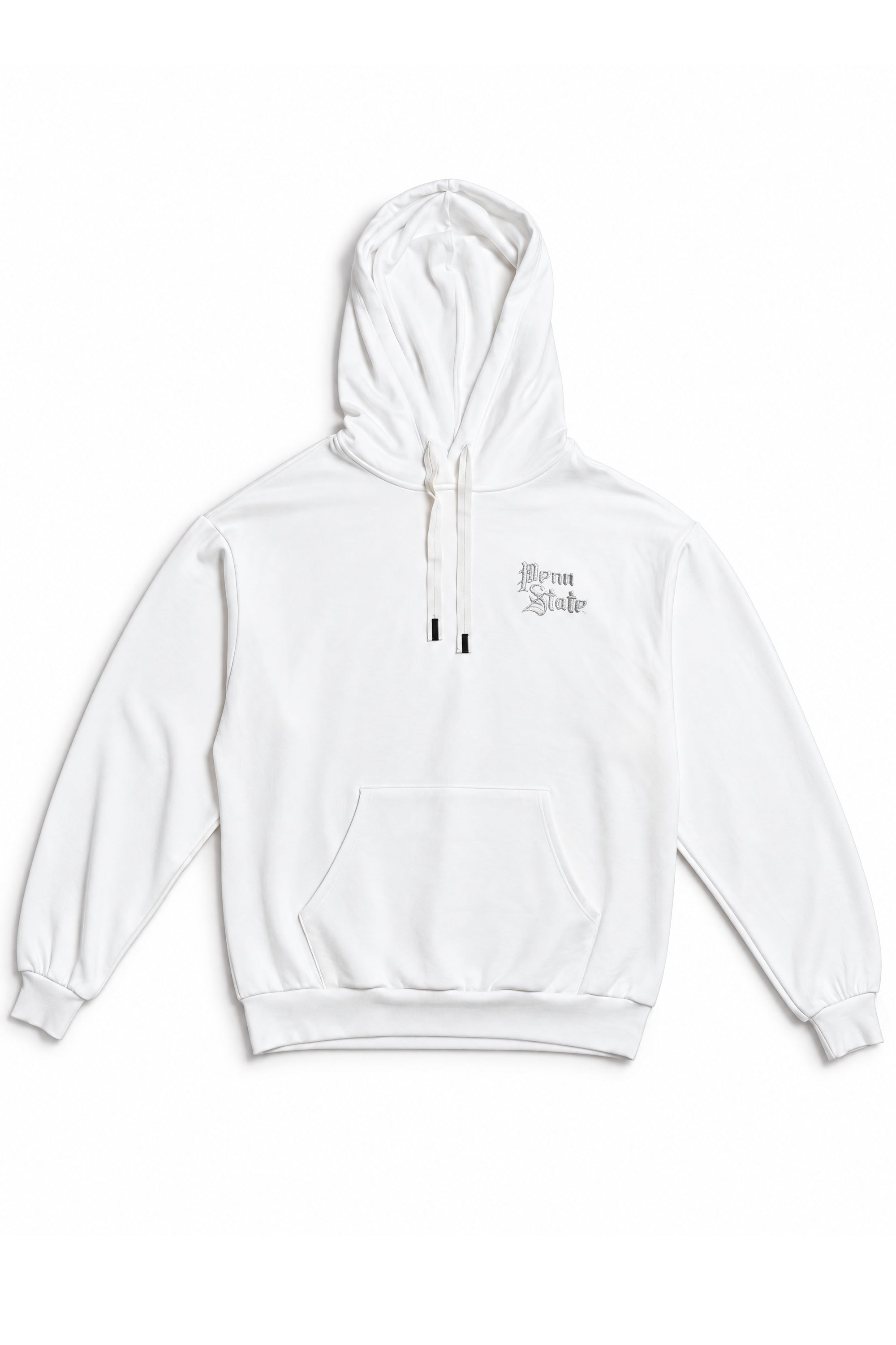 Penn State Women's Softest Fleece Hoodie with Silver Embroidered Vault Logo & WE ARE Embroidered on Back