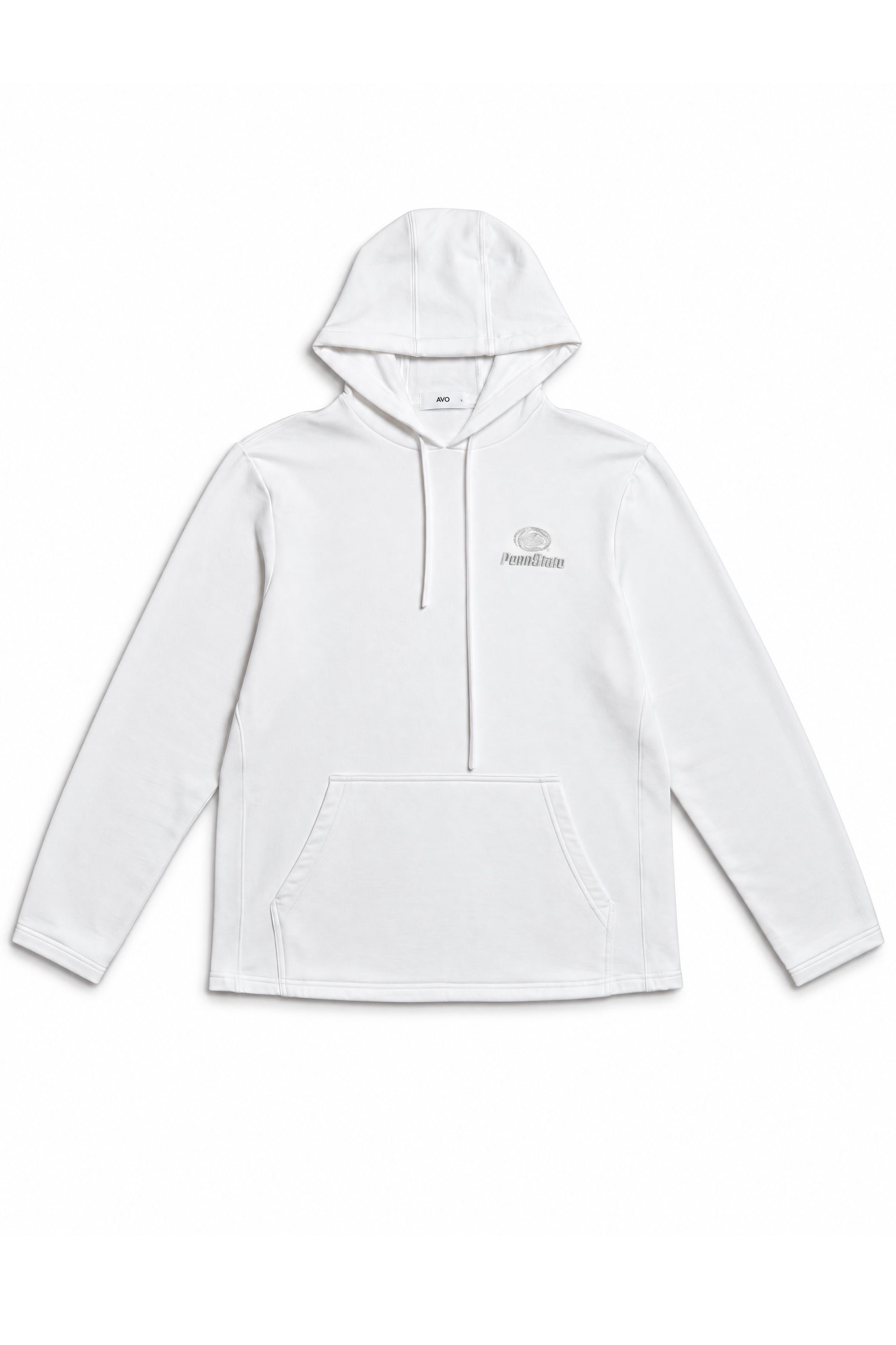 Penn State Men's Softest Fleece Hoodie with Silver Embroidered Vault Logo & WE ARE Embroidered on Back