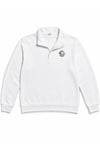 Quarter zip sweatshirt with vintage penn state logo